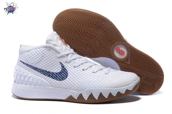 Meilleures Nike Kyrie Irving I 1 "Uncle Drew" Blanc Marron (584170)