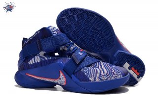Meilleures Nike Lebron Soldier IX 9 "Freegums" Bleu Rouge