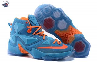 Meilleures Nike Lebron XIII 13 Bleu Orange
