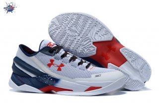 Meilleures Under Armour Curry 2 Low "Usa" Gris