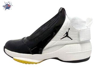 Meilleures Air Jordan 19 Noir Blanc
