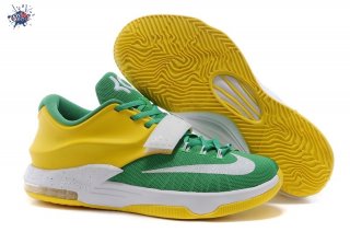 Meilleures Nike KD 7 Jaune Vert