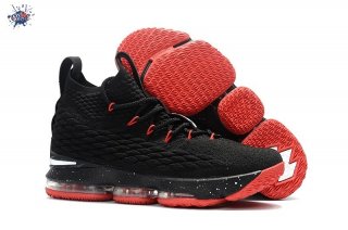 Meilleures Nike Lebron XV 15 Noir Rouge