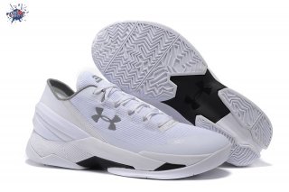 Meilleures Under Armour Curry 2 Low Blanc