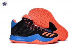 Meilleures Adidas Derrick Rose 6.5 Noir Bleu Orange