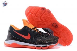 Meilleures Nike KD 8 Noir Orange