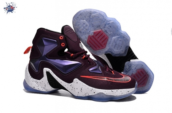 Meilleures Nike Lebron 13 Rouge Pourpre